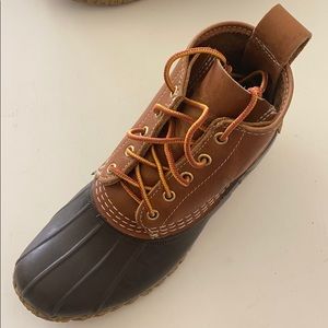 LL Bean 6” unlined boots in excellent condition
